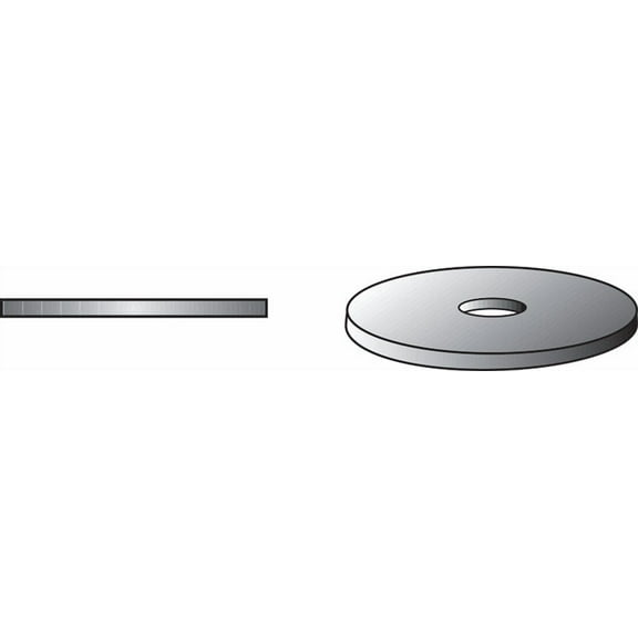 Hillman 3/16 In. Steel Zinc Plated Fender Washer (100 Ct.) 290004