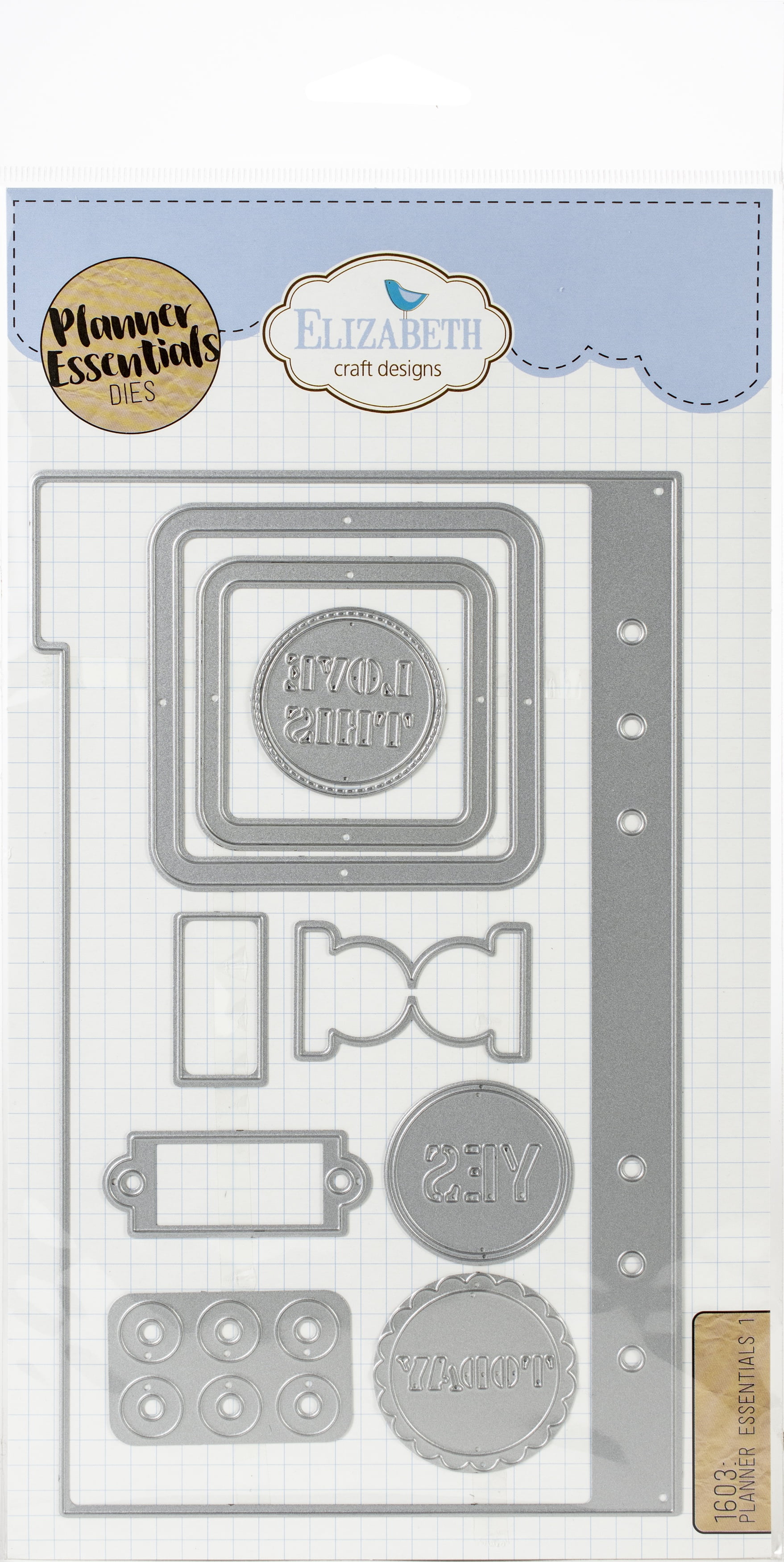 Elizabeth Craft Metal Die-Planner Essentials 1