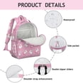 thumbnail image 4 of Unicorn Rainbow Waterproof School Backpack - Ergonomic Travel Daypack with Chest Strap for Teens, Breathable Padded Spine Protection, 4 of 5