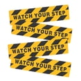 thumbnail image 4 of Caution Wet Floor Sign Sticker Non-Slip Black and Yellow 4Pcs, 4 of 6