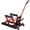 Black + Red + Steel, variant on Miter Saw Dust Collection Hood, Table Saw Dust Collector with 4-Inch OD Connection, Universal Fit for All Miter Saws, Gray Nylon Storage Bag Included