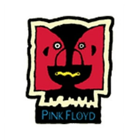 Pink Floyd Men's Embroidered Patch Red