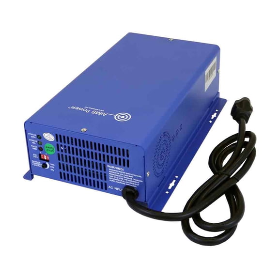 AIMS Power 36 VDC 25 Amp or 48 VDC 18.5 AMP Battery Charger Home, Grid, and Jobsite