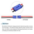 thumbnail image 4 of EC8 Plug Cable Wire Cables Electrical Cable Connector for DIY Aircraft Electrical 2Pcs, 4 of 5