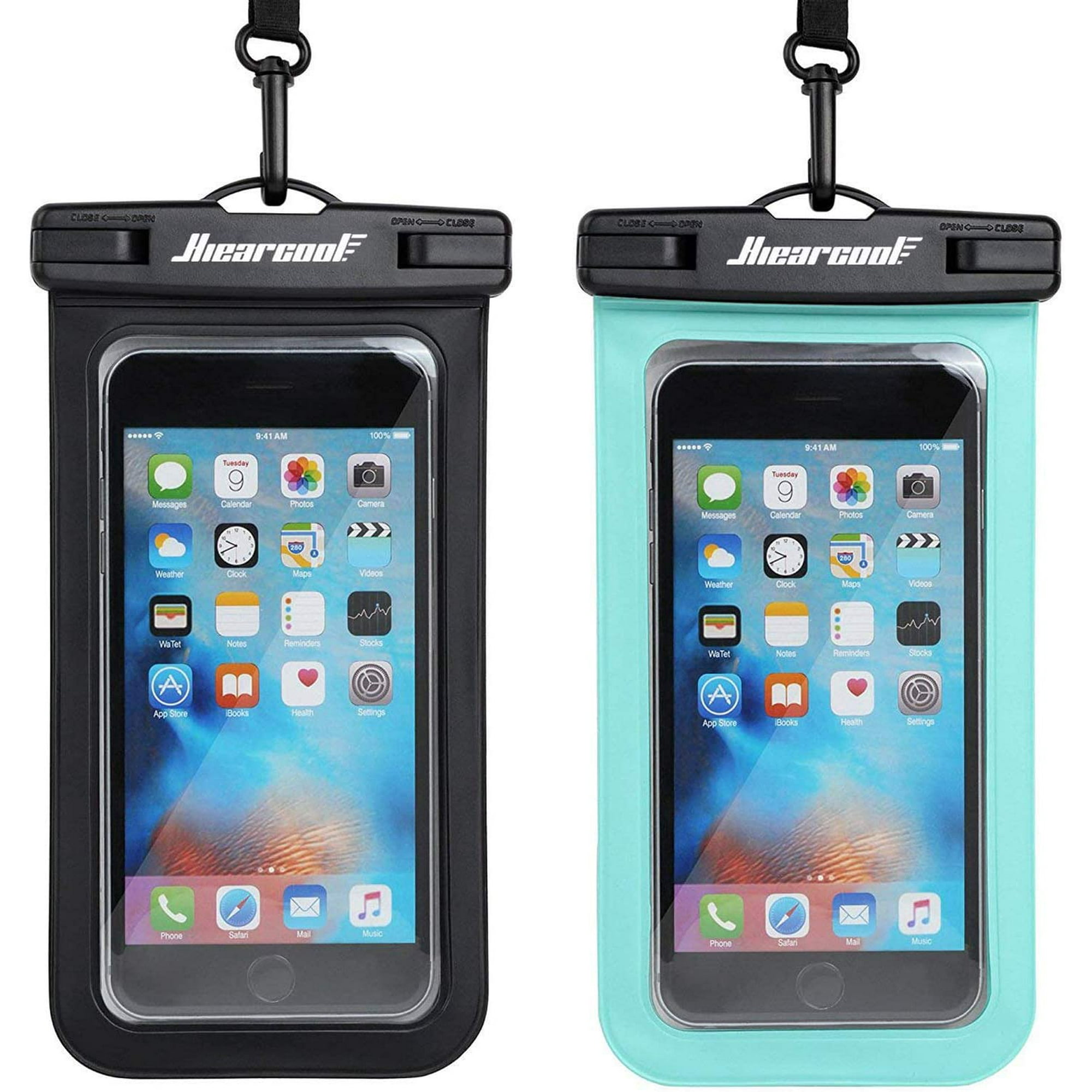 Universal Waterproof Case,Waterproof Phone Pouch Compatible for iPhone 12  Pro 11 Pro Max XS Max XR X 8 7 Samsung Galaxy s10/s9 Google Pixel 2 HTC Up  to 7.0\