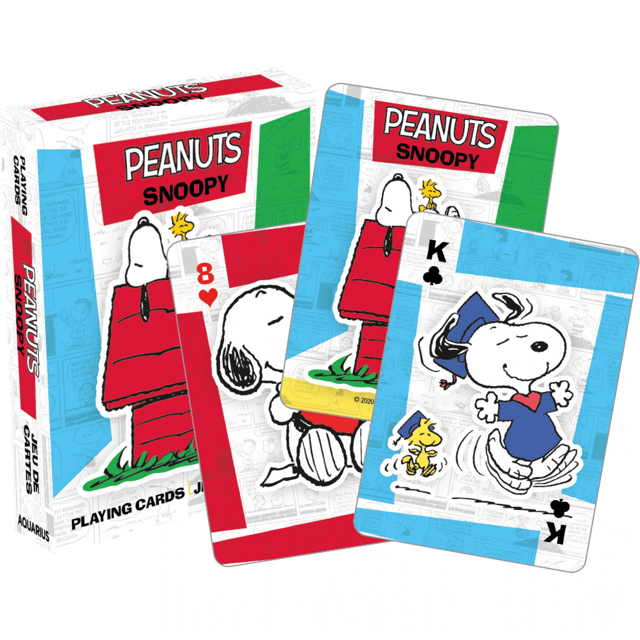 Christmas Playing Cards Deck Brand New Charlie Brown 