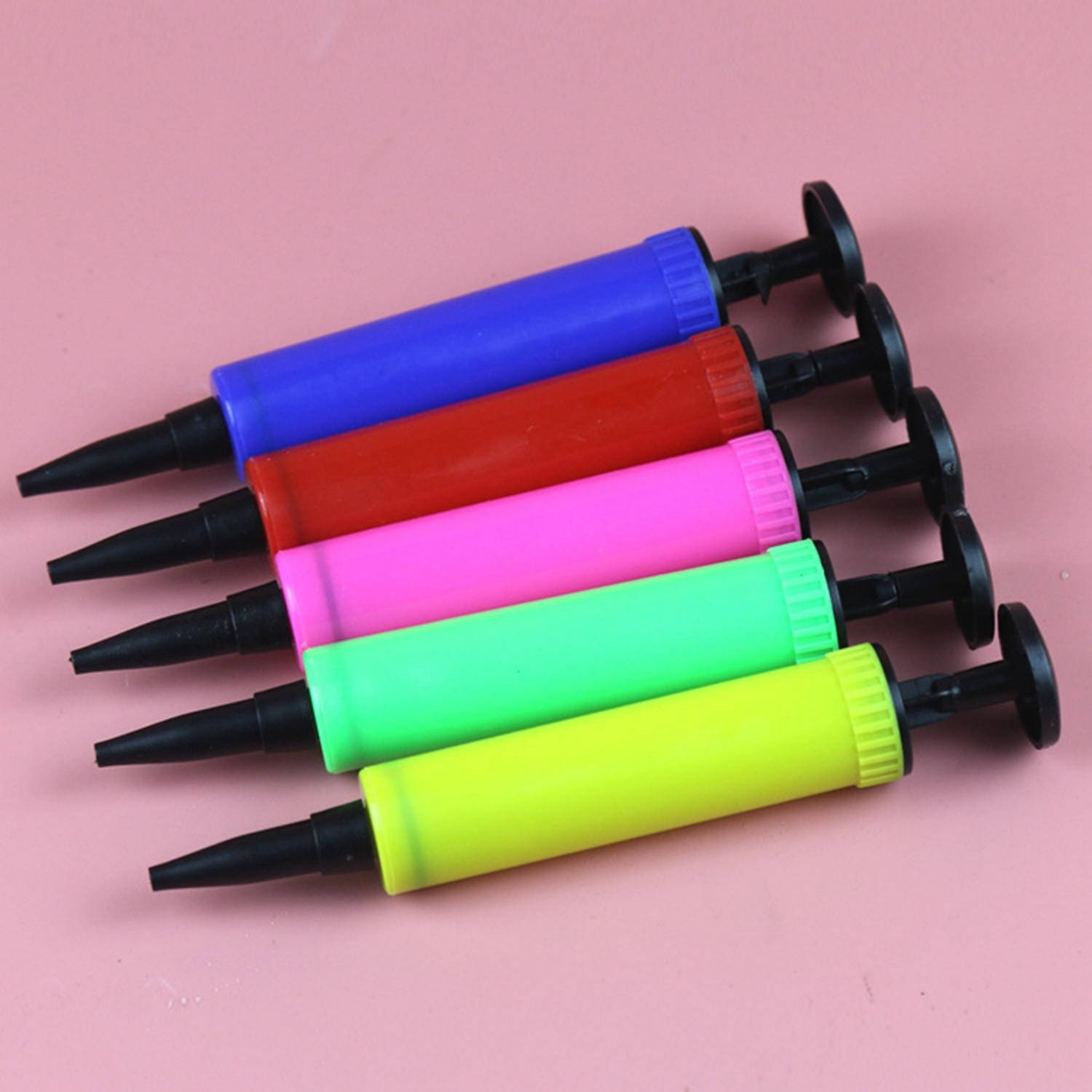 GERI Hand Air Pump for Balloons, 6.5" Portable Manual Balloon Pump