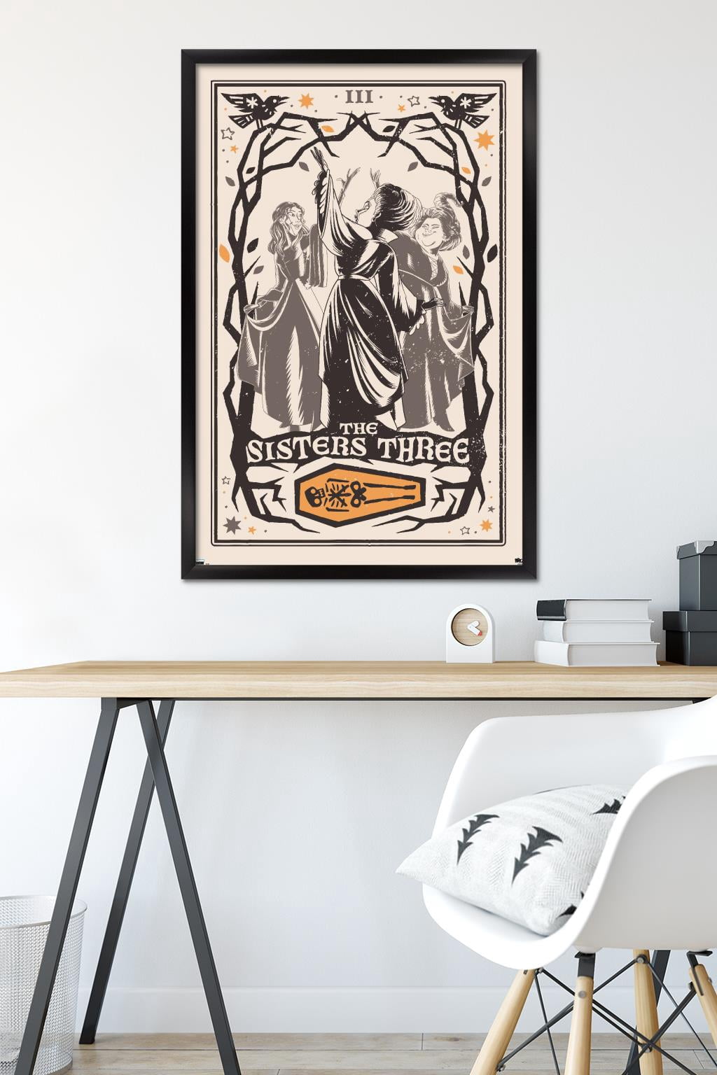 Disney Hocus Pocus 2 - The Sisters Three Wall Poster, 22.375" x 34" Framed