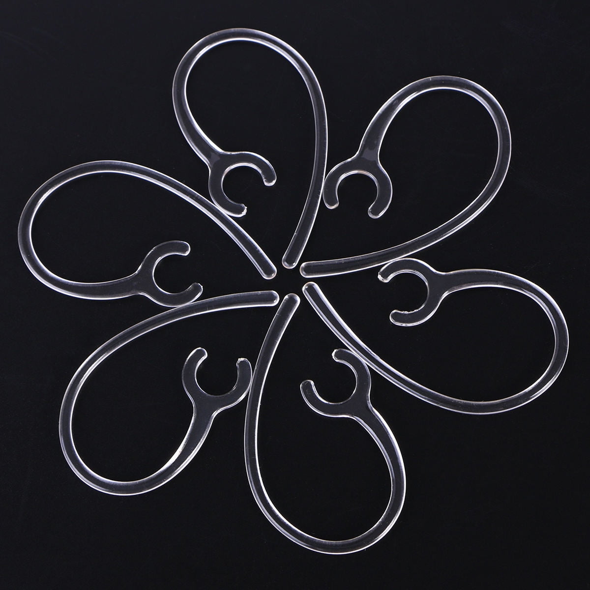CHICHUMID Back to School Headphone Hook Holder Plastic Earphone Accessories 10Pcs