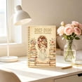 thumbnail image 5 of QISIWOLE Yellow 2027-2030 Monthly Planner Notebook with Reading Girl Cover, 5.8x8.3in Spiral Bound Agenda for Women, 5 Year Calendar Planner with Monthly Tabs, Learning Office Supplies, 5 of 7