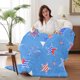 thumbnail image 4 of Manta de Estrellas y Rayas Del Día de La Independencia para Niños y Niñas, Decoración Del 4 de Julio, 4 of 6