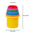 thumbnail image 4 of Children's Educational Toys, Stacking Cup Early Education Toy For Children, 4 of 4