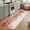 Red, variant on Purple Eucalyptus Leaves Doormat Bathroom Mat,Non Slip Entrance Bath Floor Rug Door Mat,Spring Floral Summer Botanical Absorbent Washable Indoor Outdoor Small Throw Rug for Entryway 15.7x23.6 Inches