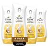 OLAY Ultra Moisture Shea Butter In-Shower Body Lotion, 15.2 fl oz 4 Pack