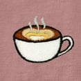 thumbnail image 2 of Dalix Cappuccino Embroidered Cropped Flowy Soft Cotton Short Sleeve T Shirt Womens in Mauve 2XL XX-Large, 2 of 5