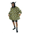 thumbnail image 4 of Batman Logo All-Over Print Gray Hooded Sweater-OSFA, 4 of 4