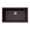Mocha, variant on Houzer Cassiano Italian 33 inch Midnite Granite Composite Undermount Single Bowl Kitchen Sink - V-100U MIDNITE