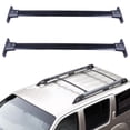 thumbnail image 5 of AUTOMUTO Roof Rack Crossbars For Nissan Pathfinder 2005-2012 (Only for models with existing roof rails) Black Luggage Kayak Cargo Carrier with 150LBS Load-Capacity, 5 of 5