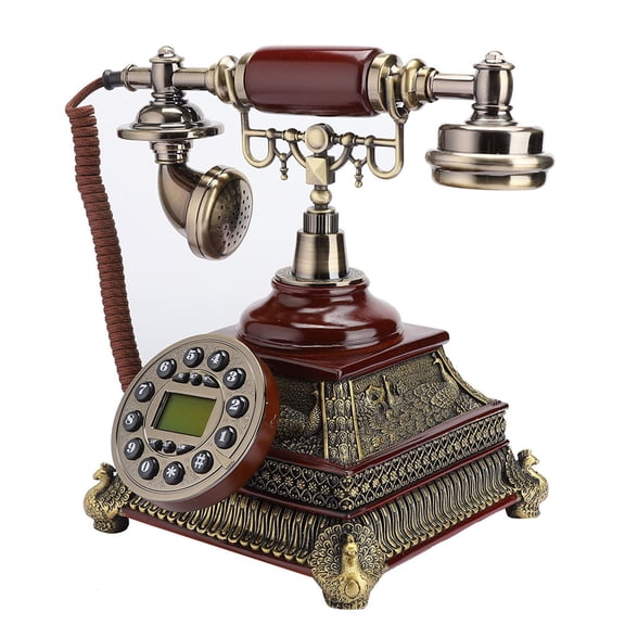 Teléfono Antiguo ANGGREK Estilo Europeo para Hotel en Casa