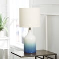thumbnail image 3 of Better Homes & Gardens Blue Ombre Ceramic Table Lamp, CFL Bulb Included, 3 of 3