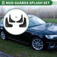 thumbnail image 2 of Unique Bargains  Mud Flap Splash Guard 1 Set Front Rear Side Mud Guard for Audi A4 (Sedan) 20-21, 2 of 6