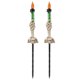 thumbnail image 1 of Paquete de 2 Portavelas de Calavera de Halloween Estacas de Luz de Vela de Halloween Lámpara de Vela sin Llama de Mano Fantasma de Esqueleto para Fiestas de Vacaciones ANGGREK  Otros, 1 of 8