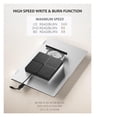 thumbnail image 3 of External Blu Ray Player USB3.0 3D Burner CD DVD-ROM Optical Drive Disc Reader for Laptop, 3 of 6