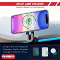 thumbnail image 7 of Entronix Magnetic Clear Case for iPhone 15, Hard Back Cover, 7 of 7