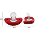 thumbnail image 3 of Chupetes divertidos para bebés YONGSHENG 3 uds Sin BPA 0 a 6 meses, 3 of 3