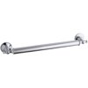 KOHLER K-11872-S Traditional 18-Inch Grab Bar, Polished Stainless