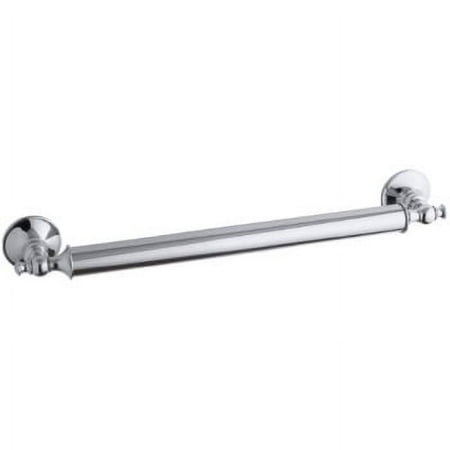 KOHLER K-11872-S Traditional 18-Inch Grab Bar, Polished Stainless