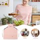 thumbnail image 3 of ADDHAT Delantal Impermeable Rosa Para Cocina Con Protección Contra Y Ajuste Cómodo, 3 of 8