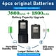 thumbnail image 2 of Ham Radio BAOFENG UV-5R de 8 W con 4 baterías de 3800 mAh y 1800 mAh, 2 of 7