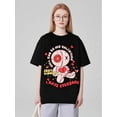 thumbnail image 1 of Valentine's Day T Shirt Skeleton Shirt Skull Tee Shirt Retro T-Shirt Gifts For Women's Valentine's Day Gifts For Friends Alternative, 1 of 6