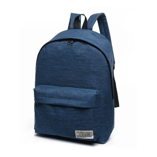 Kuriozud Canvas Portable Large Backpack Student Big School Bag For ...