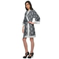 thumbnail image 3 of Moomaya Kimono Sleeve Bathrobes&nbsp;For Women Printed Kimono Cotton Sleepwear Robe, 3 of 6
