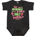 thumbnail image 3 of Inktastic Too Adorable to Wear Ugly Sweaters Boys or Girls Baby Bodysuit, 3 of 5