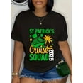 thumbnail image 1 of Camiseta divertida para toda la familia, 100 % algodón, para el Día de San Patricio 2025. Camiseta informal., 1 of 6