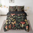 thumbnail image 2 of Homewish Botanical Mushroom 7-Piece Twin Bedding Sets for Boys Girls,Flying Butterfly Bedding Comforter Set,Tree Leaves Breathable Sheet Sets,Super Cozy Room Decor,Reversible, 2 of 8