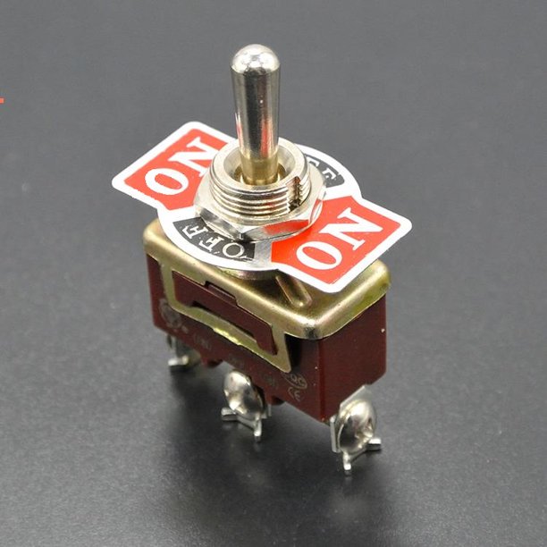 3 Pin Position On Off On Spring Return Momentary Metal Toggle Switch 15a 250v Ac