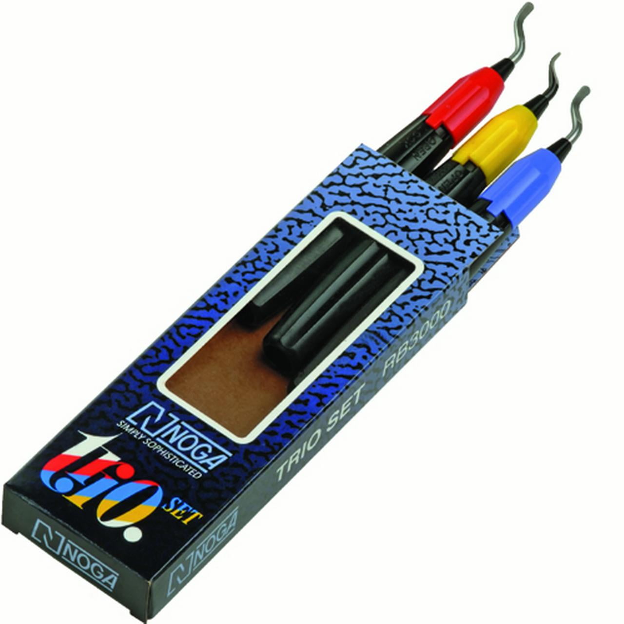 Noga RB3000 Noga Trio Deburring Tool Set