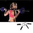 thumbnail image 4 of 6 Pack 1 Inch (25 mm) Barbell Clip -Dumbbell Spring Collars for Standard Weight Bar,Working Out,Str, 4 of 5