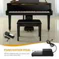 thumbnail image 4 of Raindrops 1Set Piano Keyboard Sustain Pedal with Non Slip Stability for Electronic Keyboard Players, 4 of 6