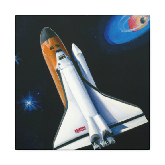 Space Shuttle Redemption - Canvas