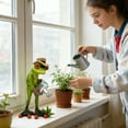 thumbnail image 3 of Watering a Creative Garden Sculpture, Flower Pot Decoration, Resin Craft Ornament,4*6 Inch Watering Frog Garden Creative Small Sculpture Decoration Piece, 3 of 6