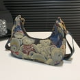 thumbnail image 3 of Sac de Magasinage Mode pour Femmes, Sac Hobo Simple avec Perles Kawaii et Ours pour Voyage et Vacances, 3 of 9