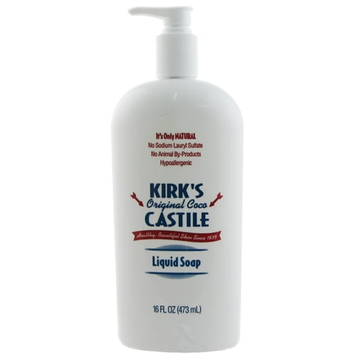 Kirks Natural Original Castile Liquid Soap 16 Oz, 3 Pack Walmart