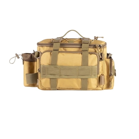 Large Capacity Waterproof Fishing Tackle Bag 1PC Multi-Purpose Shoulder Crossbody Storage Bag