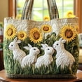 thumbnail image 4 of Organizadores de armario y almacenamiento, Organización y almacenamiento, Contenedores de almacenamiento, Bolsa de tela acolchada con forma de conejito de Pascua, 4 of 7