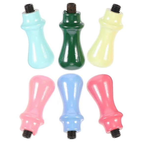 unbranded 6 Pcs Wax Seal Stickers Hard Replacement Handle DIY Stamp Kit Accessories